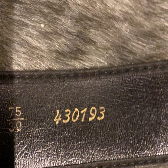 Vinyle Vintage made in France luxury fashion  belt 30 - Picture 11 of 12